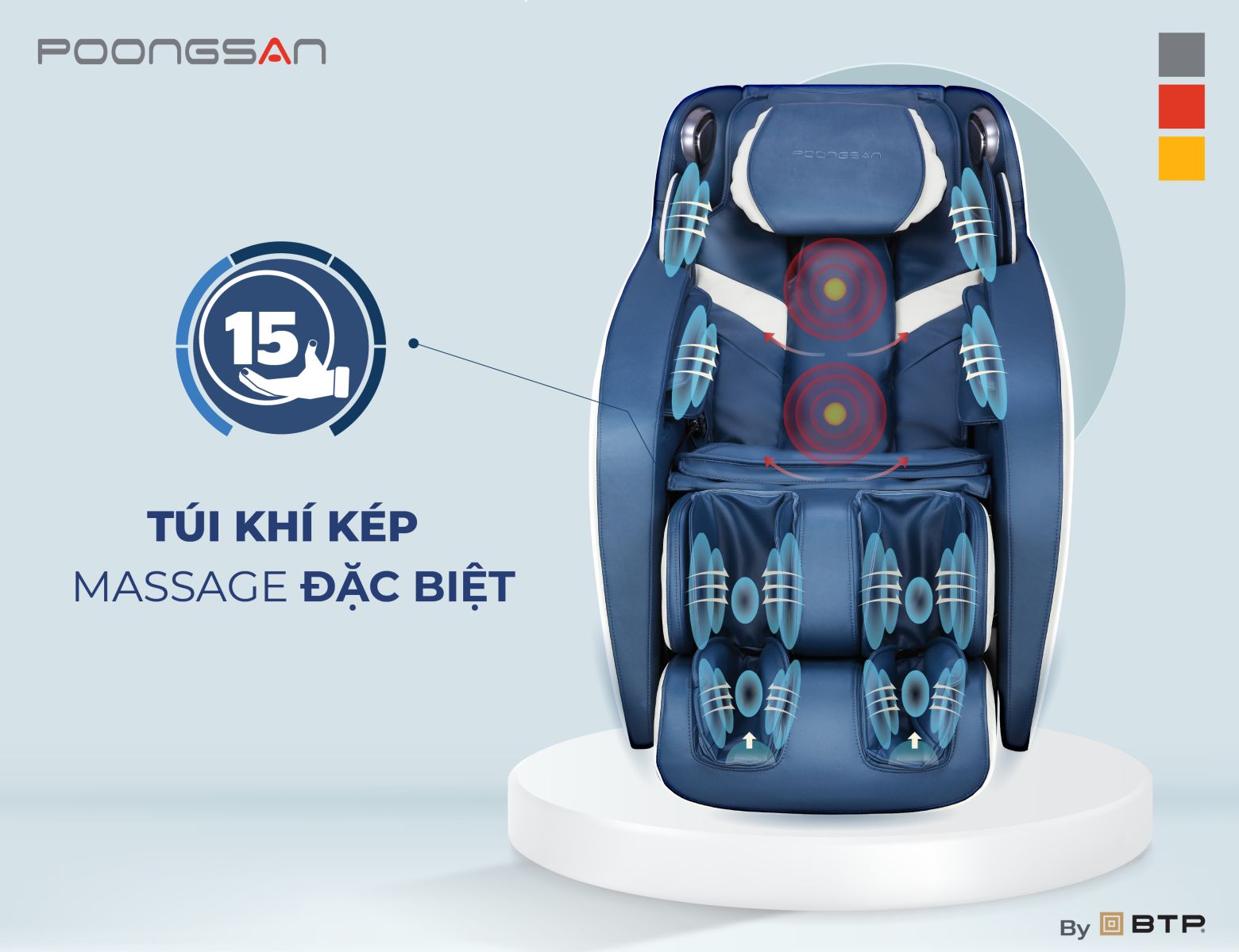 Giải mã toàn bộ cấu tạo của ghế massage Poongsan - 3