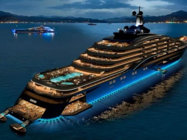 Chiêm ngưỡng siêu du thuyền lớn nhất thế giới sở hữu 39 căn hộ, mỗi căn hộ có giá 11 triệu USD