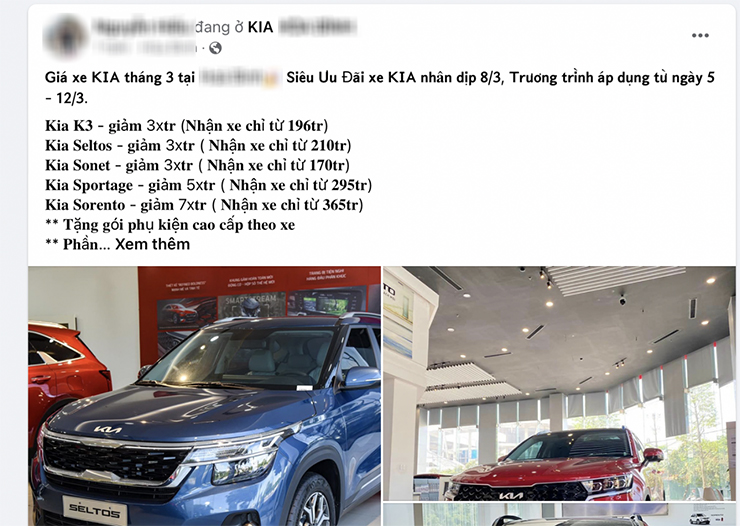 Kia Việt Nam giảm giá loạt xe tăng sức thu hút khách hàng - 1