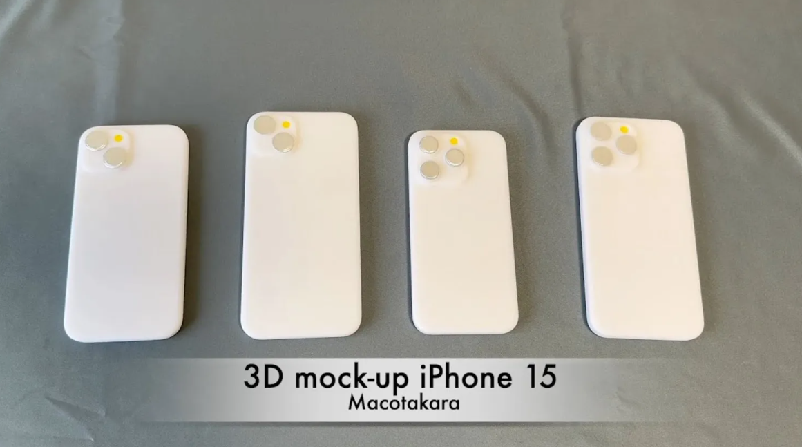 Video: Bộ tứ iPhone 15 úp mở thiết kế qua mô hình 3D - 1