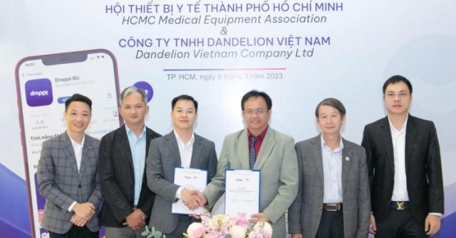 Droppii và Hội thiết bị y tế TP. Hồ Chí Minh giúp đối tác yên tâm khi kinh doanh cùng Droppii