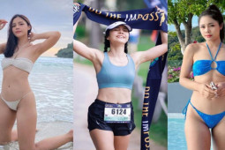 Xao xuyến vẻ đẹp như ”thiên thần” của nhà vô địch marathon Thái Lan