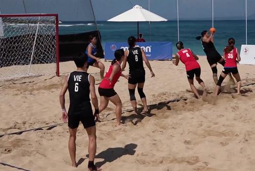 Bóng ném bãi biển nữ Việt Nam vô địch châu Á - 1