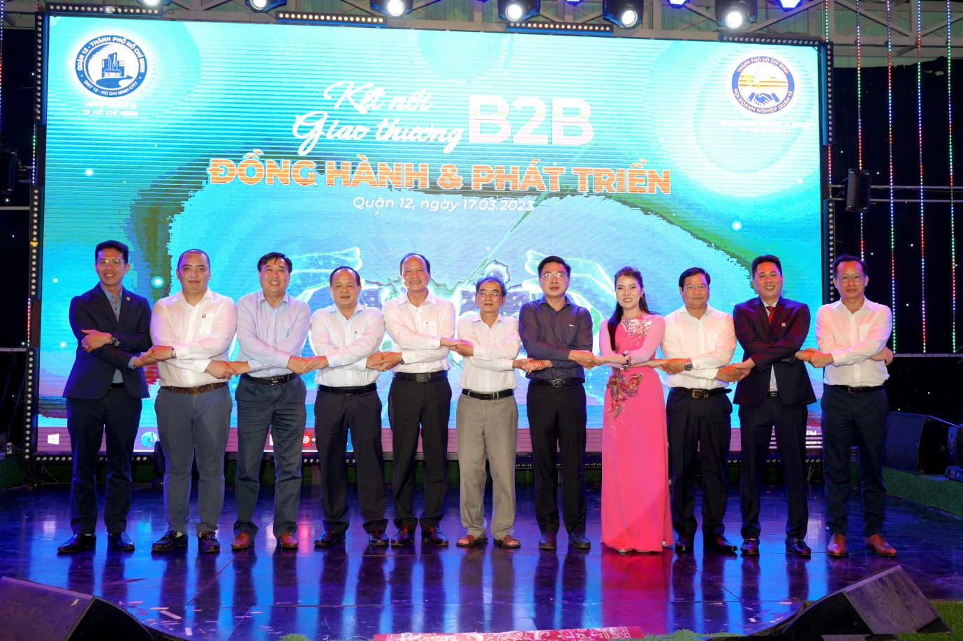 Hội viên phấn khởi khi tham gia chương trình B2B do hội doanh nghiệp quận 12 tổ chức - 5