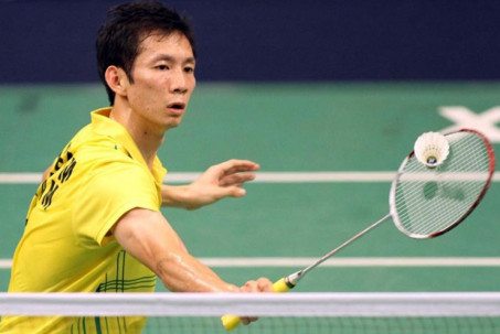 Tiến Minh thắng ấn tượng tay vợt Ấn Độ tại giải cầu lông quốc tế ở Hà Nội