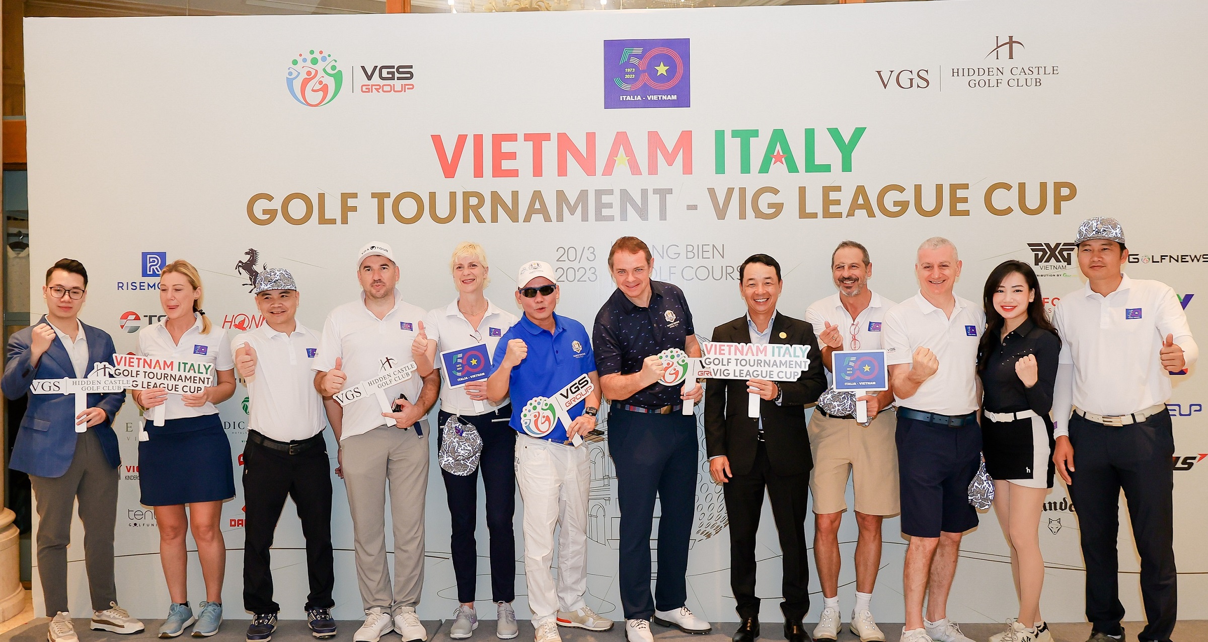 Hơn 100 golfer trong nước và quốc tế tham gia tranh tài tại Vietnam Italy Golf Tournament - 1