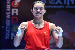 Võ sỹ Nguyễn Thị Tâm thắng áp đảo cựu vô địch boxing thế giới
