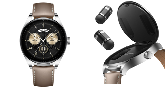 “Độc lạ Huawei”, smartwatch tích hợp tai nghe và smartwatch có thể tháo rời vỏ - 1