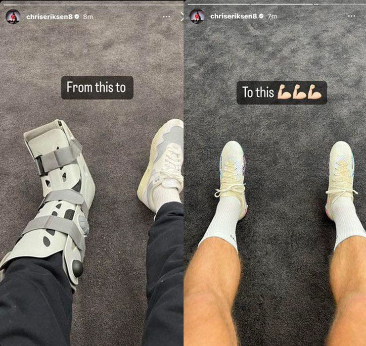 MU nhận tin vui từ Eriksen, cựu sao Berbatov cảnh báo Antony - 1