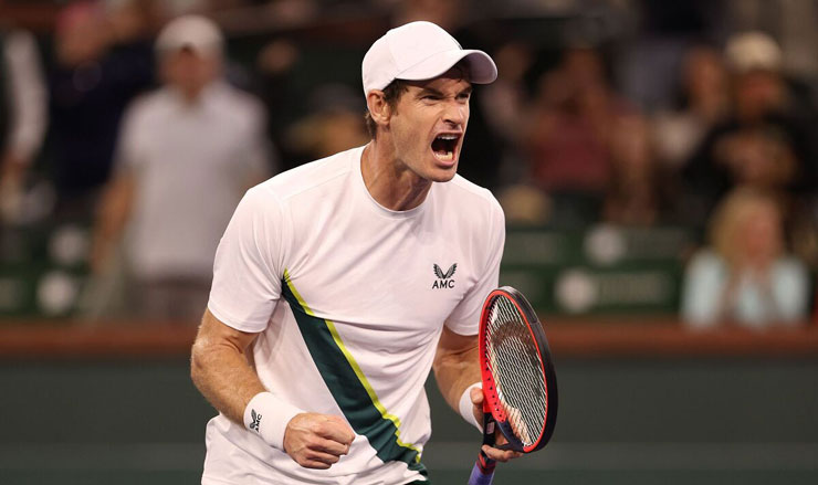 Murray 35 tuổi vẫn vô lê cực hay, đối thủ vỗ tay khen ngợi (Clip nóng Miami Open) - 1