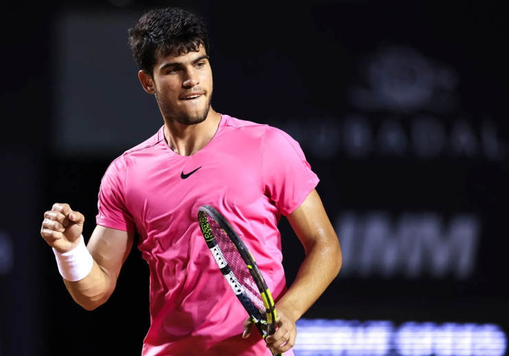 Trực tiếp tennis Miami Open ngày 3: Alcaraz thắng hủy diệt, Rublev hạ tay vợt chủ nhà - 3