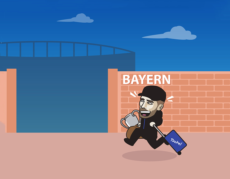 Ảnh chế: Bayern Munich thay tướng giữa đường mơ &#34;ăn cúp C1&#34; - 1