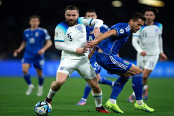 Video bóng đá Italia - Anh: Kịch tính 3 bàn & thẻ đỏ, ”đòi nợ” thành công (Vòng loại EURO 2024)