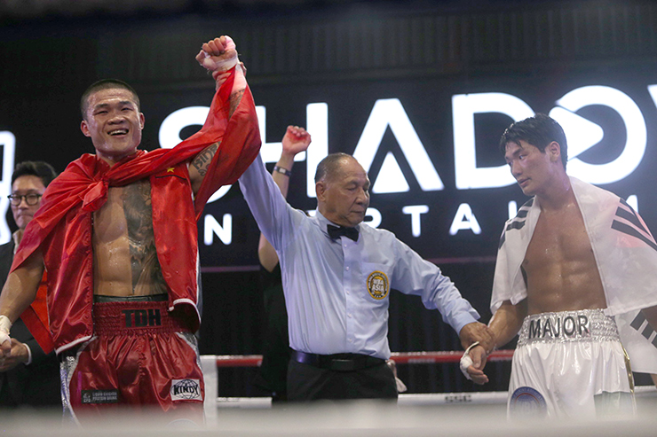 “Nam vương boxing” Đình Hoàng thắng võ sĩ số 1 Hàn Quốc, giữ đai WBA châu Á - 1