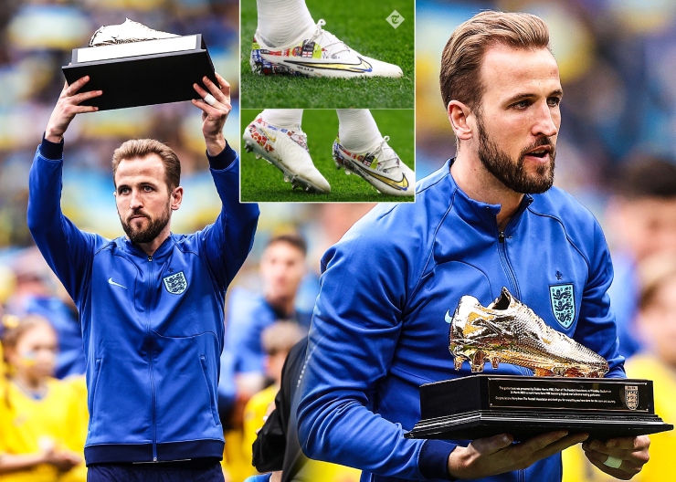 Harry Kane nối dài kỷ lục ghi bàn, nhận quà vinh danh số 1 lịch sử ĐT Anh - 1