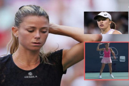 Tennis nữ cực nóng: Mỹ nhân nội y cay cú quăng vợt, số 1 Swiatek bỏ Miami