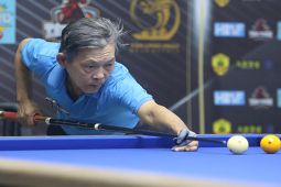 “Sư phụ” bi-a U70 đại náo Peri Cup, kỷ lục gia Minh Đông vô địch thể loại siêu khó