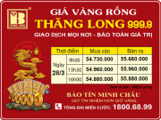 Giá Vàng Rồng Thăng Long- Bảo Tín Minh Châu ngày 28.03.2023