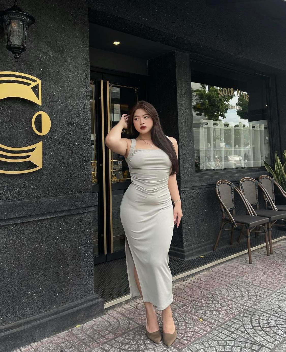 &#34;Nàng béo xinh Lâm Đồng&#34; mê váy body dù bị chê mỡ - 8