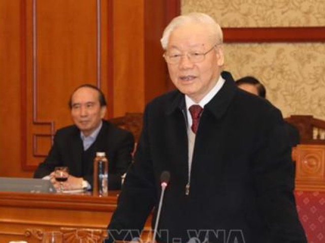 Tổng Bí thư Nguyễn Phú Trọng chủ trì họp Ban Bí thư