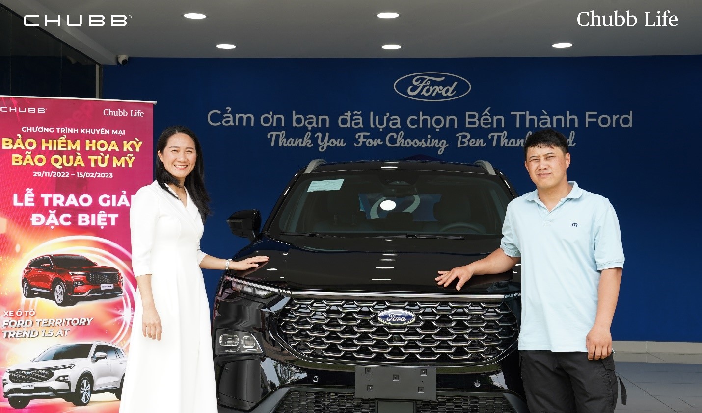 Trao tặng ô tô thương hiệu Mỹ cho khách hàng tham gia Bảo hiểm Chubb Life - 1