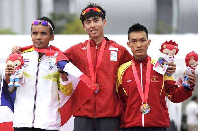 Ngôi sao Singapore dọa soán ngôi marathon SEA Games - 1
