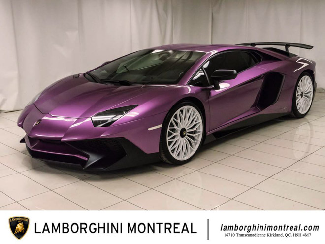 Lamborghini Aventador SV SE30Th đã qua sử dụng - Giá hơn 14 tỷ đồng