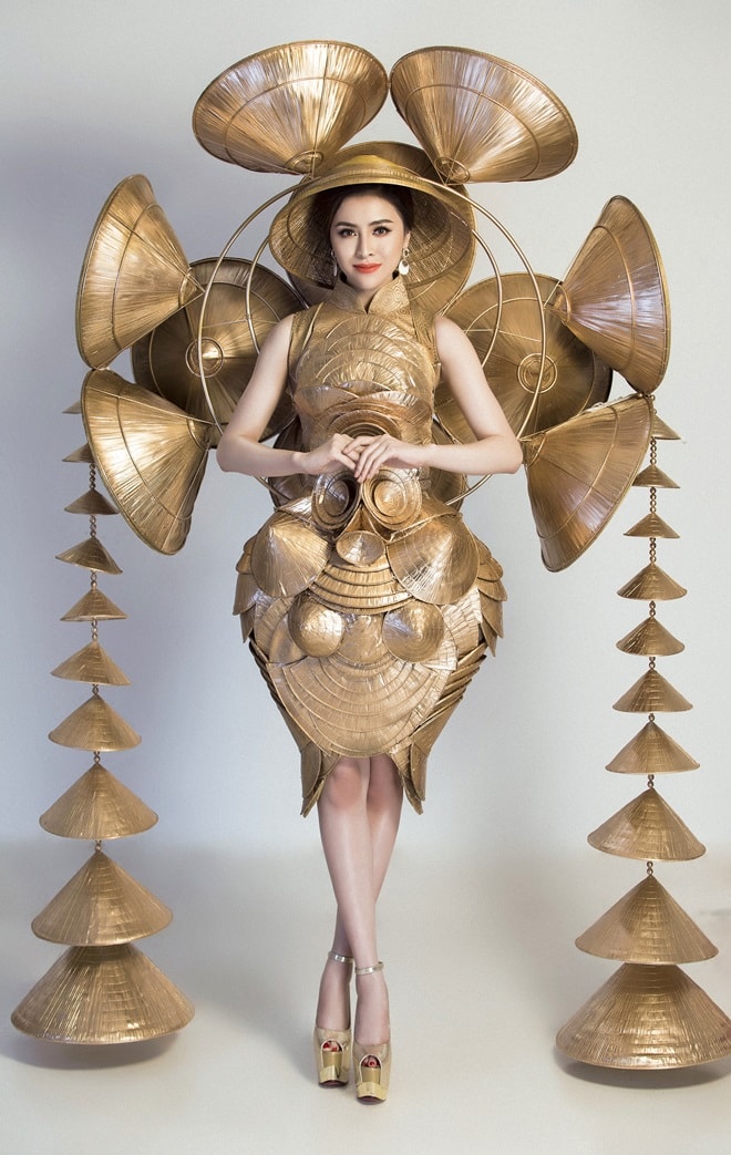 Miss Eco: Đại diện Việt tự chế trang phục truyền thống - 1