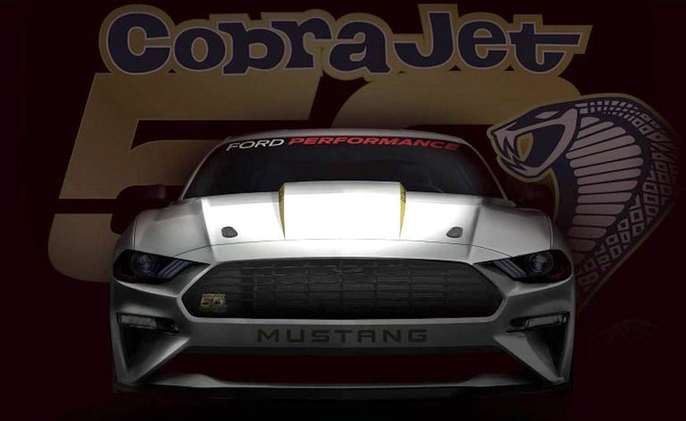 Ford Mustang Cobra Jet 2018: &#39;&#39;Thú dữ&#39;&#39; đua Drag sắp trình làng - 1