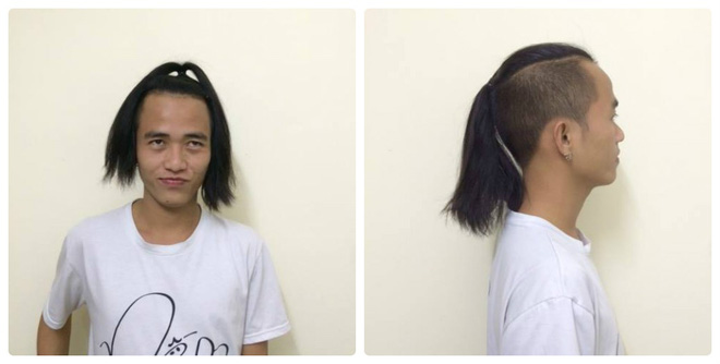 Hot boy Thái Lan nuôi tóc dài như bà thím khiến các cô gái phải thốt lên  Đẹp thì làm gì cũng đẹp