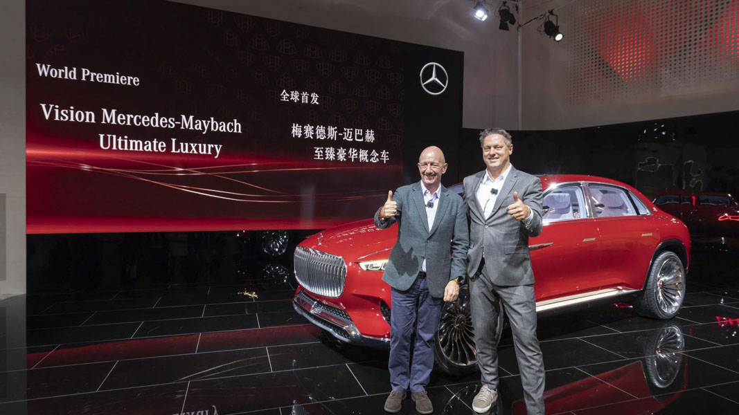 Mercedes-Maybach Vision Ultimate Luxury Concept siêu sang lộ diện - 1