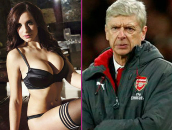 Kiều nữ "nói" lời từ biệt nóng bỏng với HLV Wenger - 1