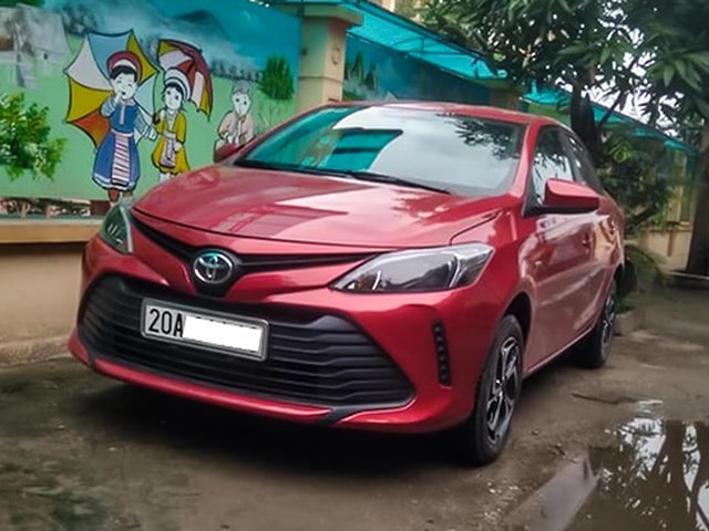 Toyota Vios mới bất ngờ xuất hiện trên đường phố tại Việt Nam