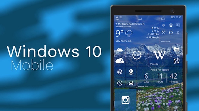 Microsoft bất ngờ tung ra bản cập nhật cho Windows 10 Mobile? - 1