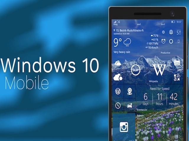 Microsoft bất ngờ tung ra bản cập nhật cho Windows 10 Mobile?