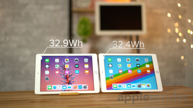 So sánh thời lượng pin trên iPad 9,7 inch 2017; 2018 và iPad Pro 10,5 inch - 2
