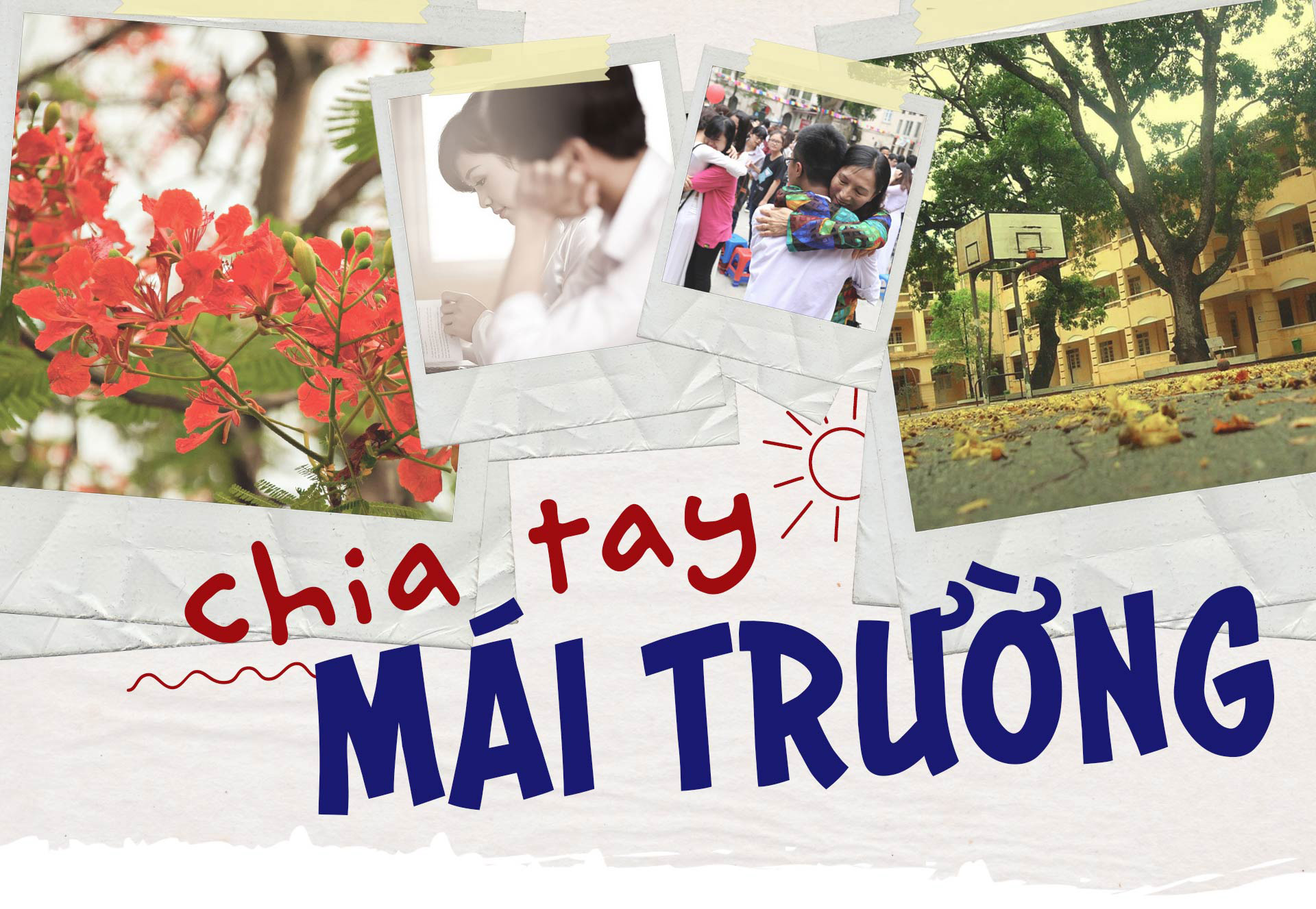 Chia Tay Mái Trường Ngày Hạ Cuối, Thời Gian Ơi Xin Ngừng Trôi