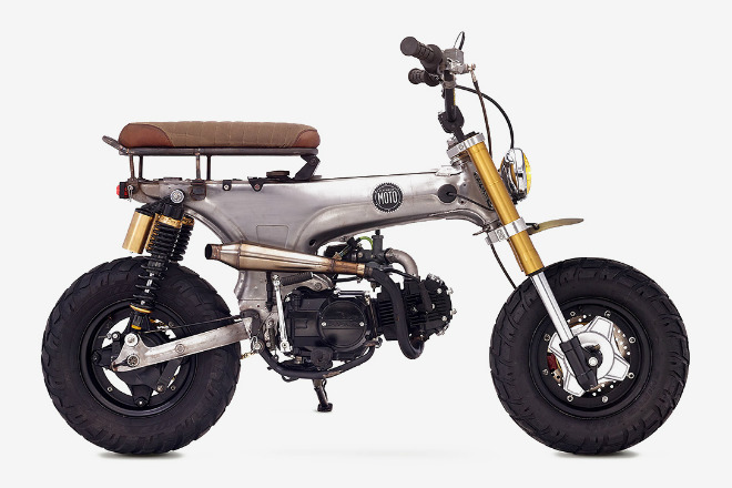 Honda CT70 scrambler độ tuy nhỏ nhưng có võ - 1