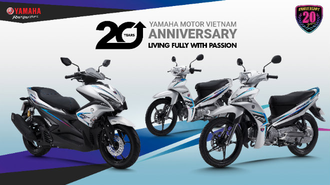 Yamaha NVX ra bản kỷ niệm 20 năm, Honda Air Blade thêm áp lực