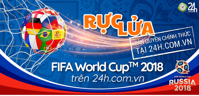 Rực lửa World Cup 2018 trên 24H.COM.VN - 1