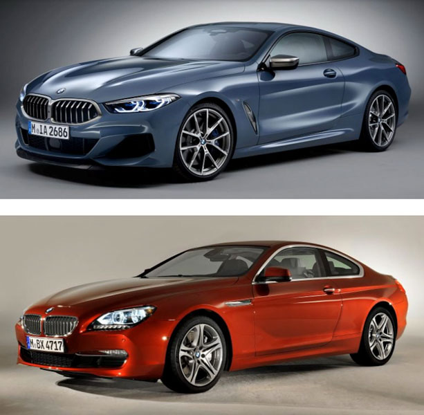 So sánh thiết kế BMW 8-Series Coupe 2019 và 6-Series Coupe đã bị khai tử - 1