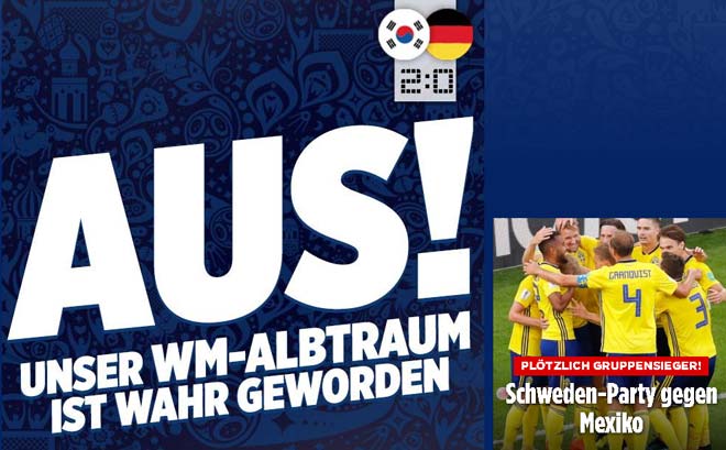Kết quả hình ảnh cho Đức hóa cựu vương World Cup: Cú sốc kinh hoàng, tồi tệ nhất lịch sử