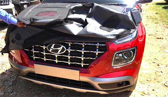 Lộ diện hình ảnh Hyundai Venue mới nhất với hệ thống động cơ turbo 1.0L - 1