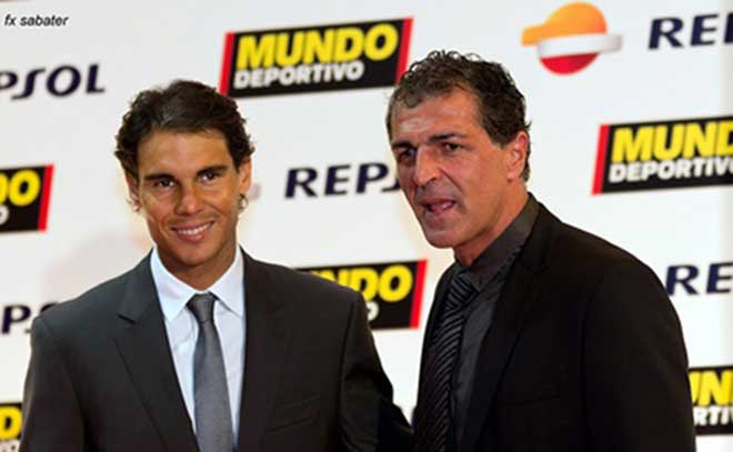 Nadal & ông bác bóng đá: SAO Barca "khóa tịt" Ronaldo & Henry, suýt về MU - 1