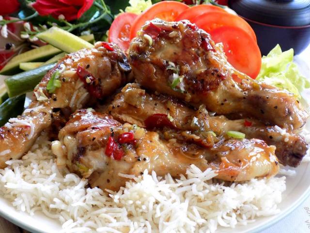 Lạ Miệng đui Ga Rim Tieu Thơm Lừng Cả Nha đanh Bay Nồi Cơm