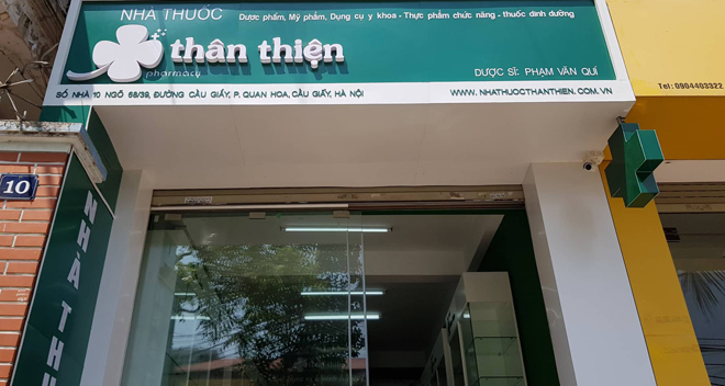 Nhà thuốc Thân Thiện - Nơi mua thuốc uy tín tại Hà Nội