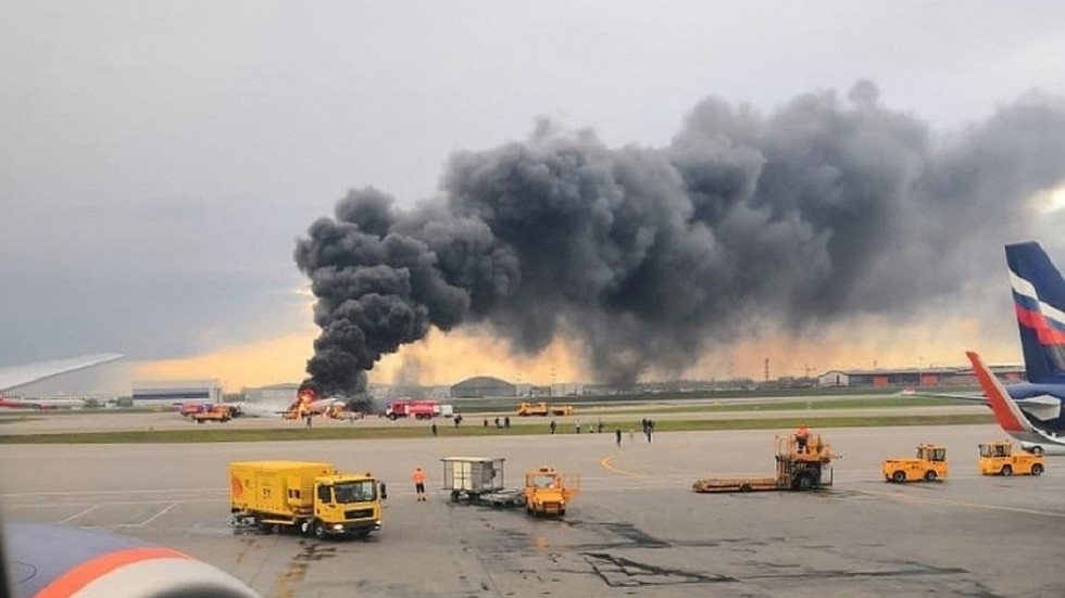 Người bên trong máy bay Nga cháy: Cảnh tượng như địa ngục - 1