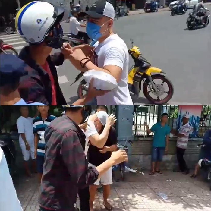 &#34;Thánh livestream&#34; Lê Dương Bảo Lâm bị hành hung khi đi phát cơm từ thiện - 1