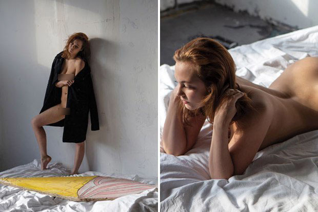 Nữ công chức Nga gây choáng vì chụp ảnh khỏa thân cho tạp chí Playboy - 1