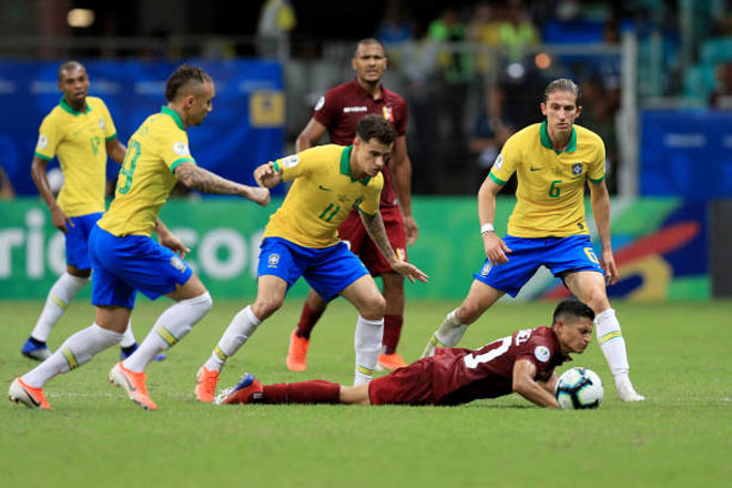 Brazil mất điểm Copa America vì trọng tài gây bão: Lo sợ điềm xấu quá khứ - 1